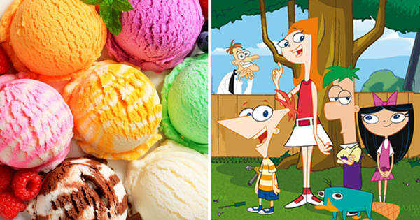 Eat Ice Cream In Every Color And We'll Tell You Which &quot;Phineas And Ferb&quot; Character You Are